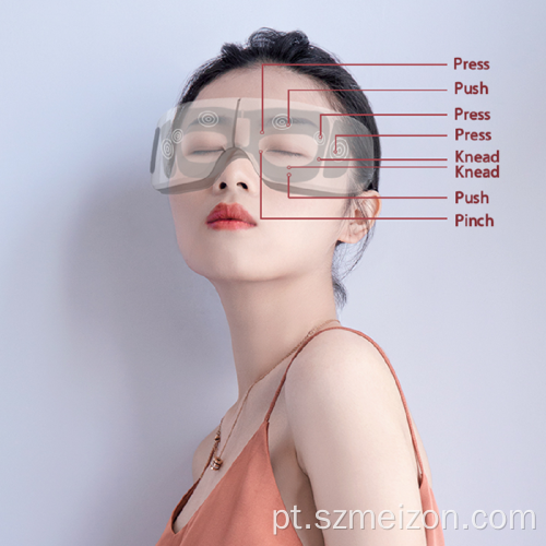 Massagem Ocular Dobrável Inteligente com Calor
